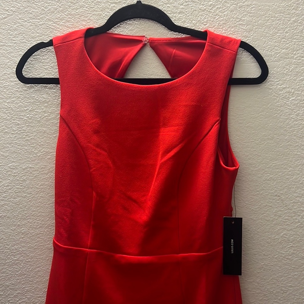 Lulus Open Lace Back Dress
